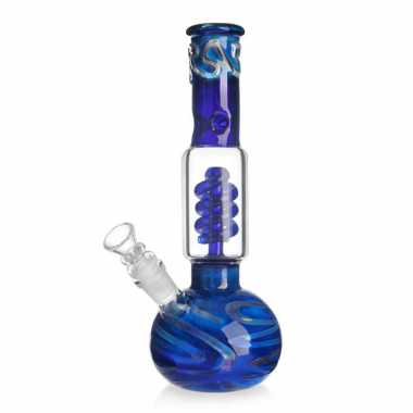 Бонг Перколятор 3 (Голубой) 27 см