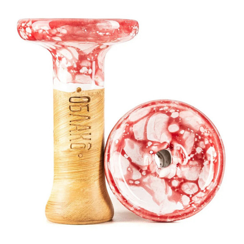 Фото и внешний вид — Чаша Облако Glaze Top - Красно-Белый