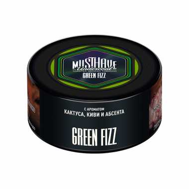 Табак д/кальяна Must Have Green Fizz (с ароматом Кактуса, Киви и Абсента) 25гр.