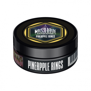 Табак д/кальяна Must Have Pineapple Rings (с ароматом Ананасовых Колец) 25гр.