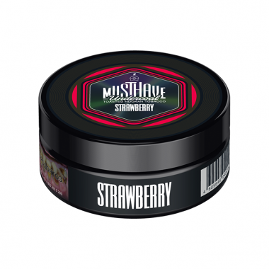 Табак д/кальяна Must Have Strawberry (с ароматом Садовой Клубники) 25гр.