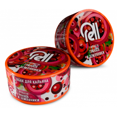 Табак для кальяна RELL с ароматом Граната и земляники (25г.)