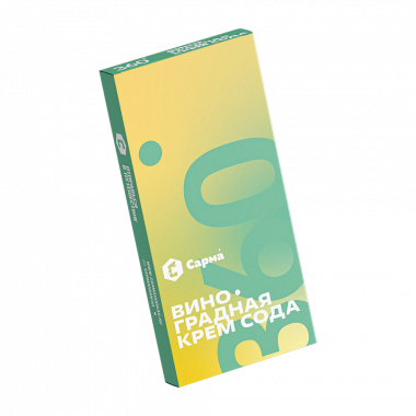 Табак для кальяна "САРМА 360" Легкая Виноградная Крем-Сода 40г.