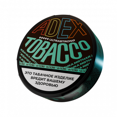 Табак жевательный Adex Ultrastrong Wide Мятная жвачка 12 гр