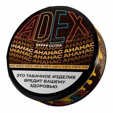 Табак жевательный Adex Ultra Mini Ананас (мята, ментол, табак) 7 гр (25 п)