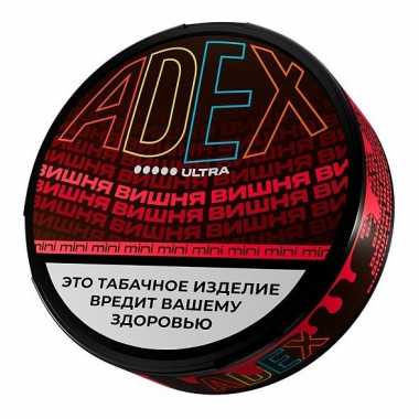 Табак жевательный Adex Ultra Mini Вишня (мята, ментол, табак) 7 гр (25 п)