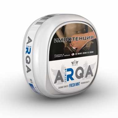 Табак жевательный Arqa Slim Fresh Mint (свежая мята) 10 гр (16 п)