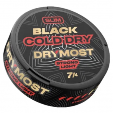 Табак жевательный Drymost Black Slim Cold Dry 12 гр