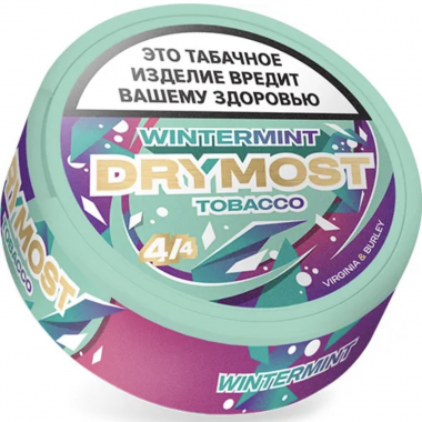 Табак жевательный Drymost Slim Winter Green (перечная мята) 12 гр (21 п)