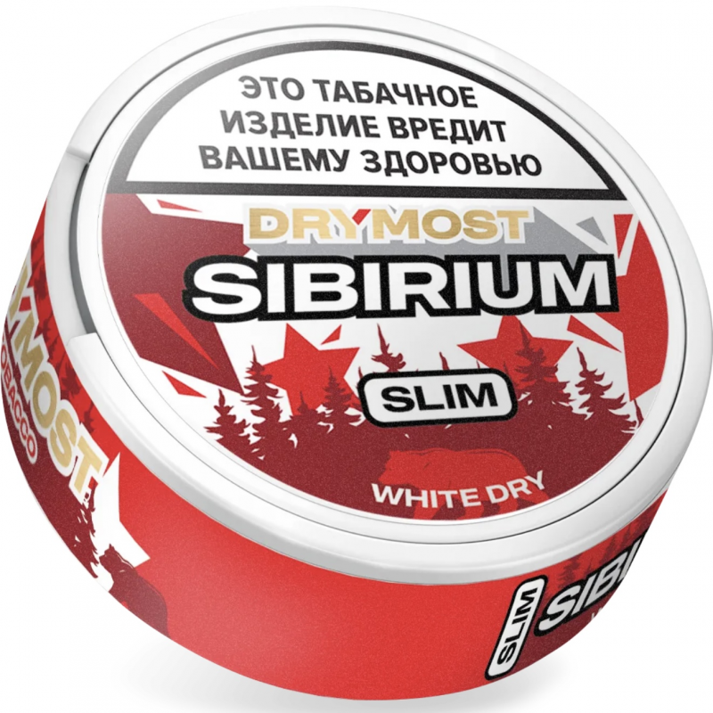 Фото и внешний вид — Табак жевательный Drymost Slim Sibirium (мята, хвоя, табак) 7 гр (17 п)