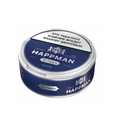 Табак жевательный HAPPMAN Medium «Холод»