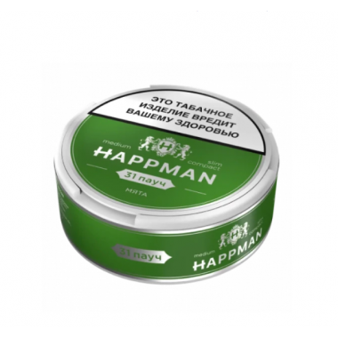 Табак жевательный HAPPMAN Medium «Мята»