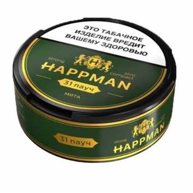 Табак жевательный HAPPMAN Strong Slim Compact "Мята"