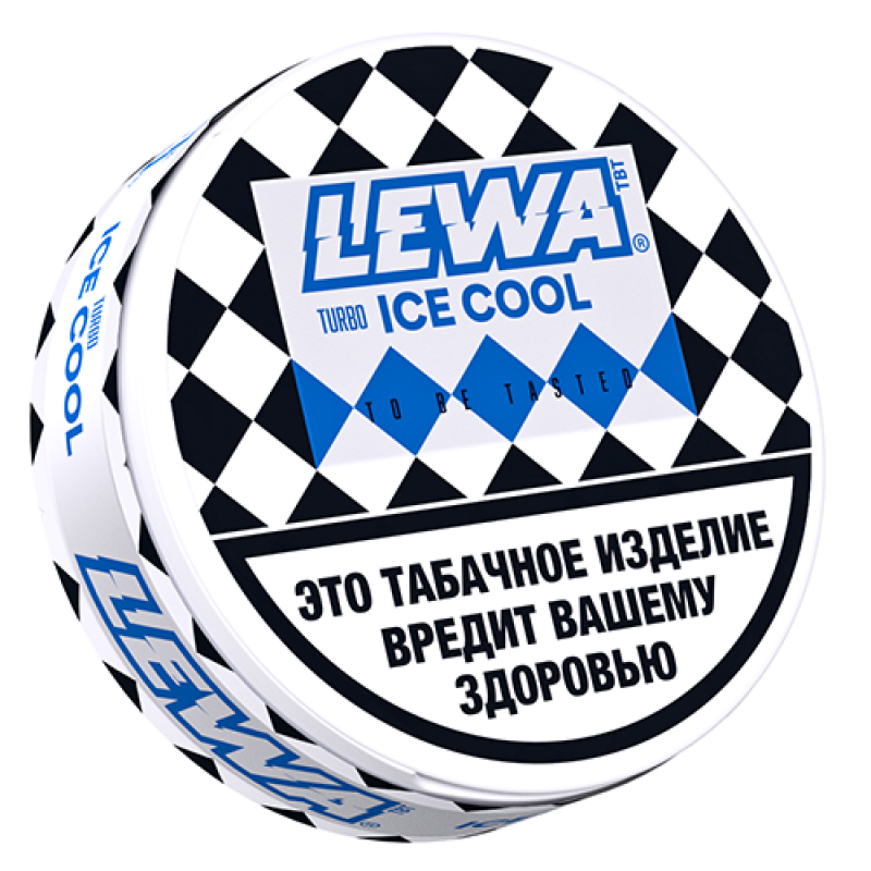 Фото и внешний вид — Табак жевательный Lewa TBT Ice Cool Turbo (прохлада свежести) 10 гр (2)