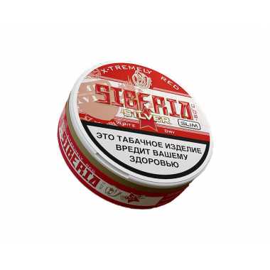 Табак жевательный SIBERIA Silver White Dry SLIM 13 гр