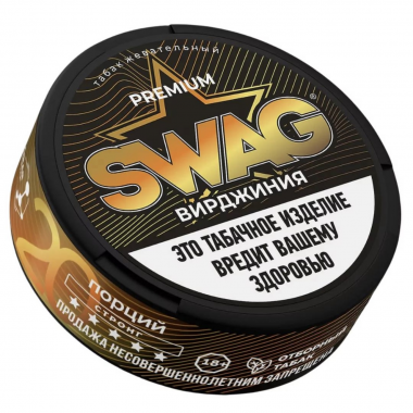 Табак жевательный SWAG Premium Slim Вирджиния 10 гр