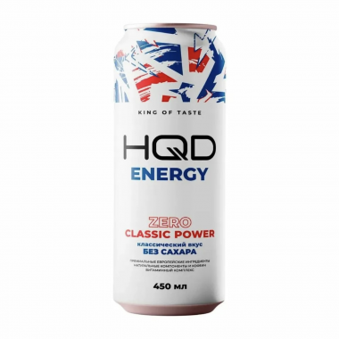 Энергетик HQD Energy Zero Classic Power 0,45л