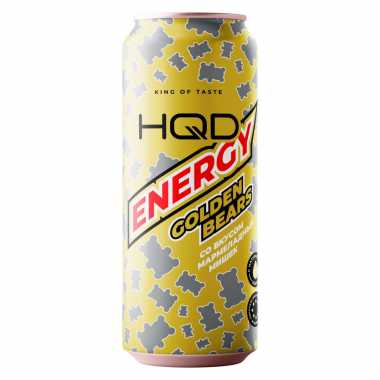 Энергетик HQD Energy Golden Bears 0,45л
