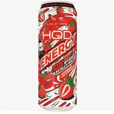 Энергетик HQD Energy Strawberry Cream by Scall Milano 0,45л