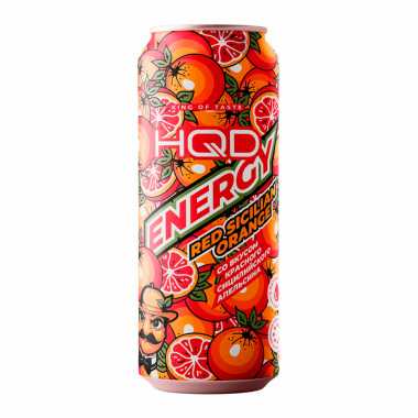 Энергетик HQD Energy Red Sicilian Orange 0,45л