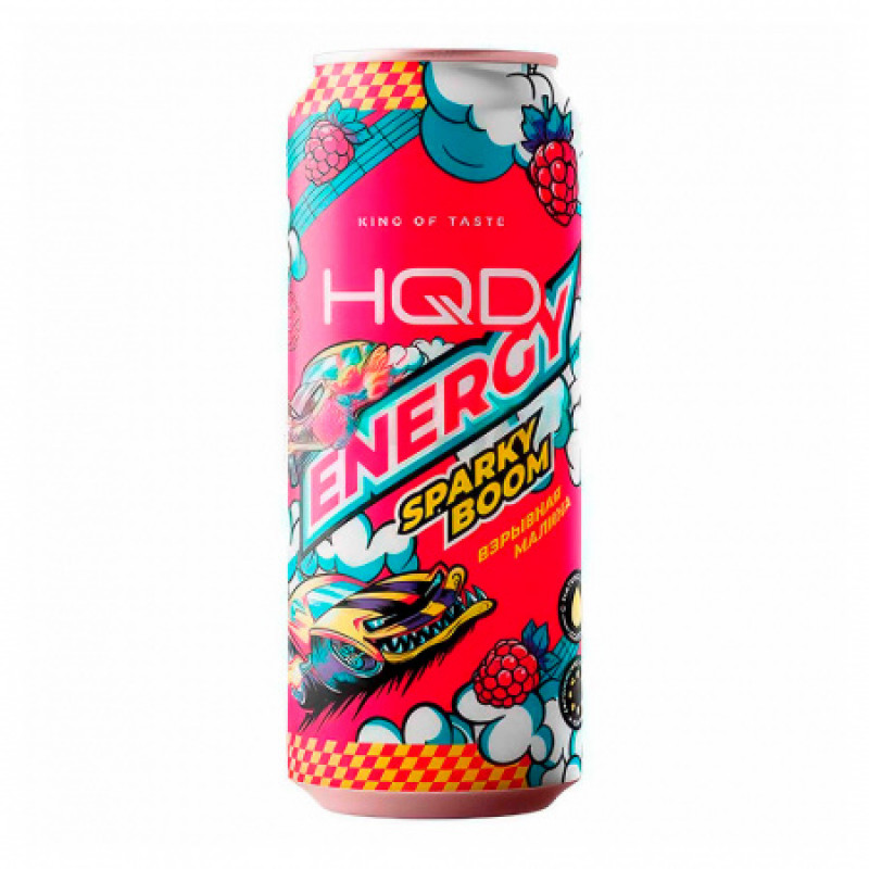 Фото и внешний вид — Энергетик HQD Energy Sparky Boom 0,45л