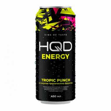 Энергетик HQD Energy Tropic punch 0,45л