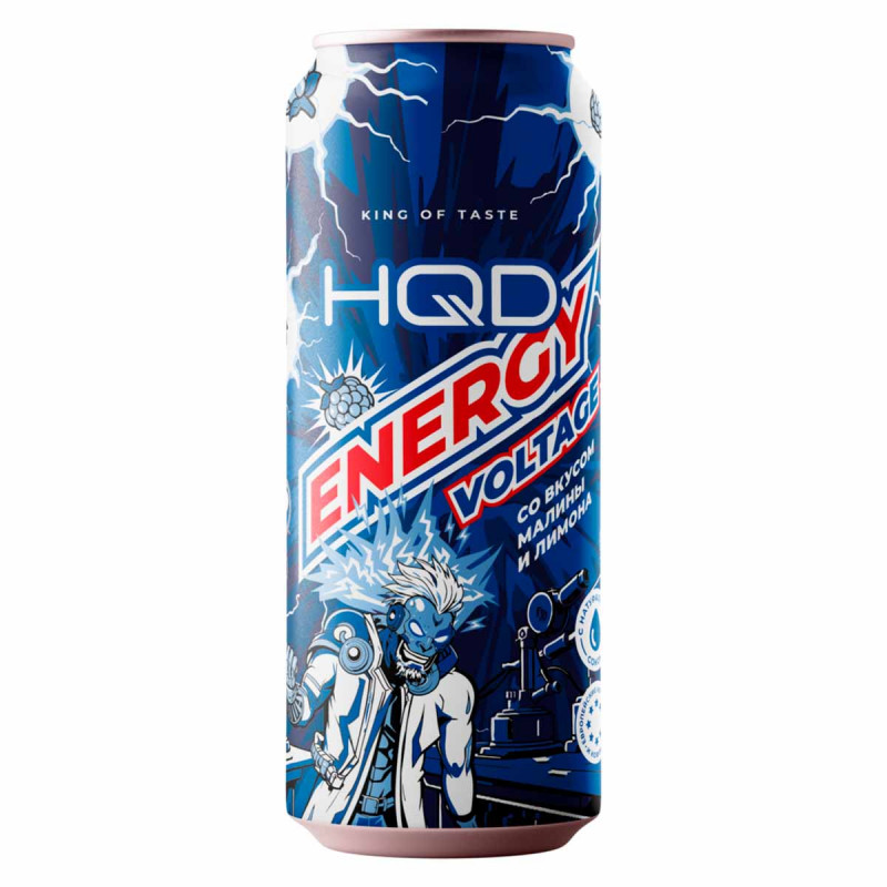 Фото и внешний вид — Энергетик HQD Energy Voltage 0,45л