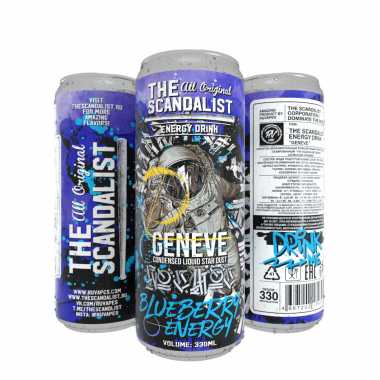 The Scandalist Energy Drink 500ml - Geneve (Черника)