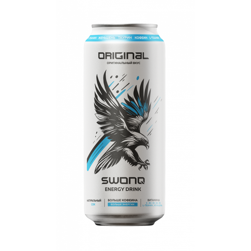 Фото и внешний вид — SWONQ Energy Original 450мл