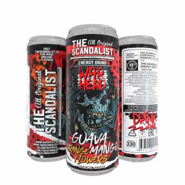 The Scandalist Energy Drink 330ml - War Head (Гуава, Манго и Цветок Апельсина)