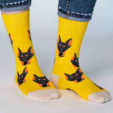 Носки Friday"Доберман"