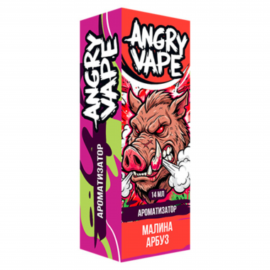Ароматизатор Angry Vape - Малина Арбуз 14 мл