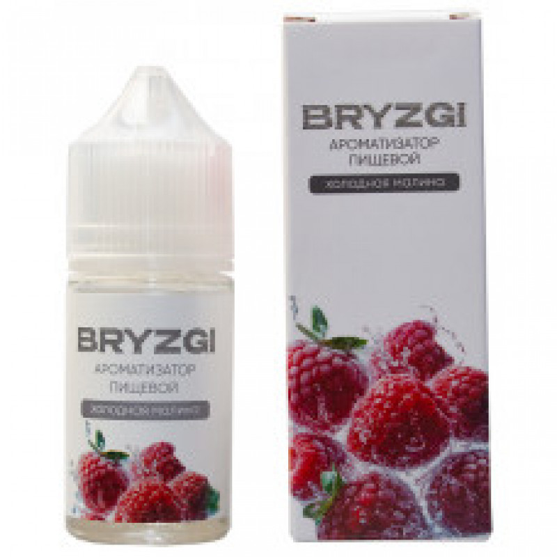 Фото и внешний вид — Ароматизатор пищевой Bryzgi - Холодная Малина 14мл