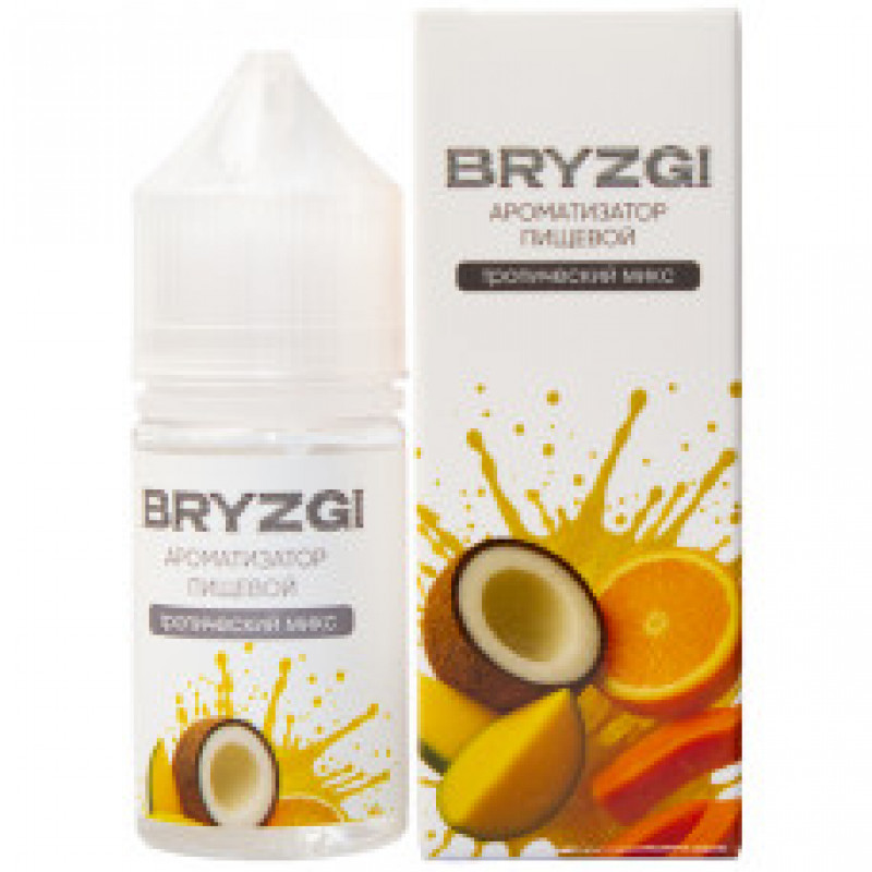 Фото и внешний вид — Ароматизатор пищевой Bryzgi - Тропический микс 14мл