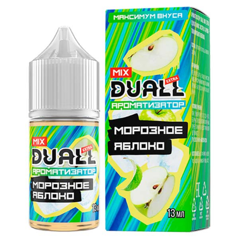 Фото и внешний вид — Ароматизатор Duall Mix Морозное Яблоко 13мл