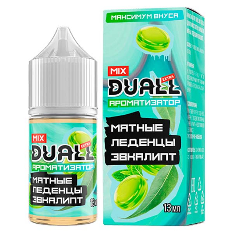Фото и внешний вид — Ароматизатор Duall Mix Мятные Леденцы Эвкалипт 13мл