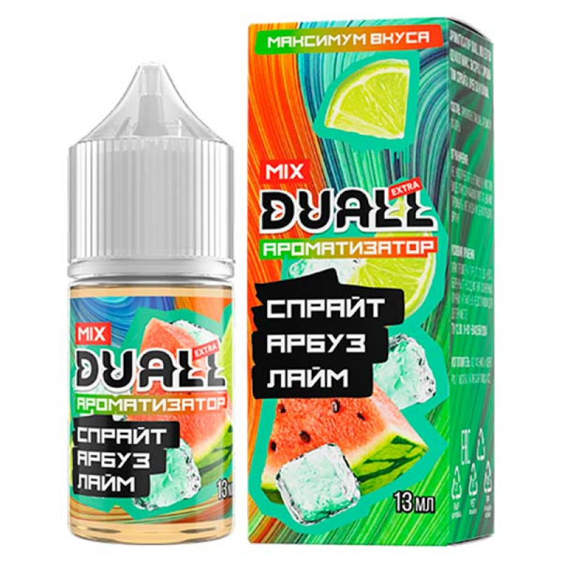 Фото и внешний вид — Ароматизатор Duall Mix Спрайт Арбуз Лайм 13мл