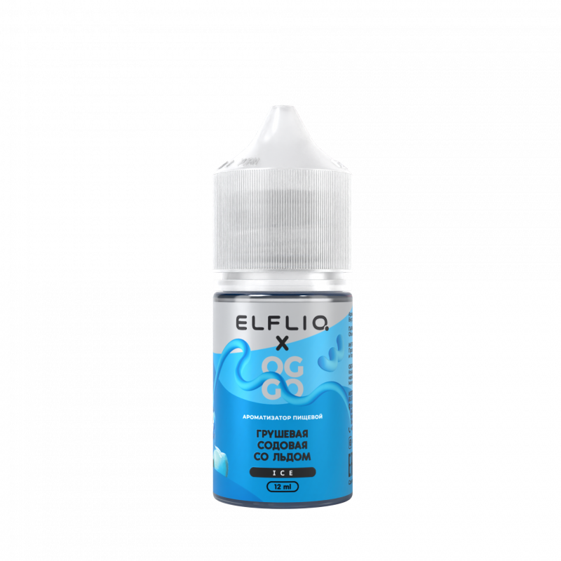 Фото и внешний вид — Ароматизатор Elfliq X Oggo Ice - Pear Soda 12ml