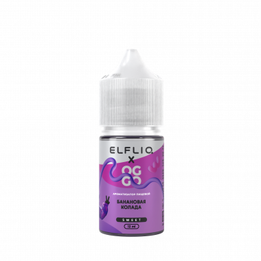 Ароматизатор Elfliq X Oggo Sweet - Banana Colada 12ml