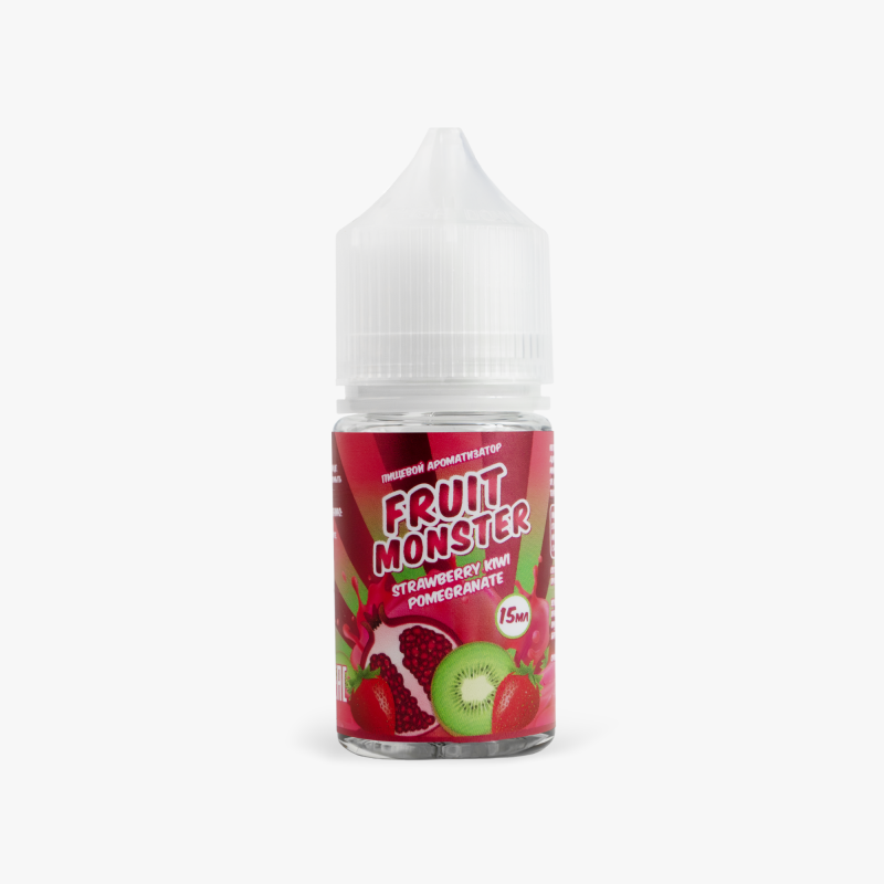 Фото и внешний вид — Ароматизатор Fruit Monster - Strawberry Kiwi Pomegranate 15мл