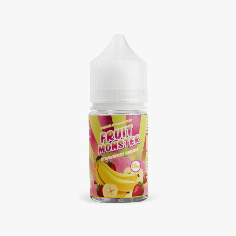 Фото и внешний вид — Ароматизатор Fruit Monster - Strawberry Banana 15мл