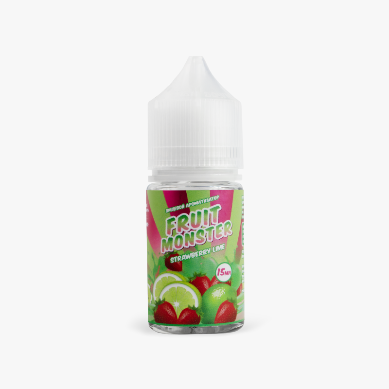 Фото и внешний вид — Ароматизатор Fruit Monster - Strawberry Lime 15мл