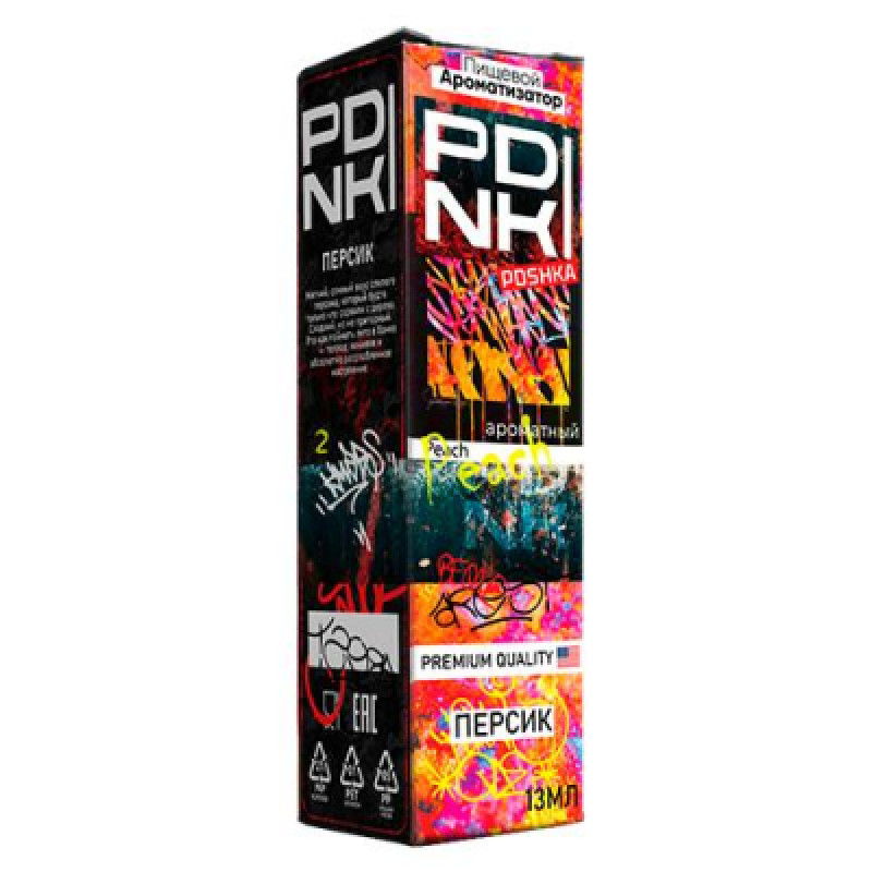 Фото и внешний вид — Ароматизатор пищевой PDNKI - Персик Объем 13 мл