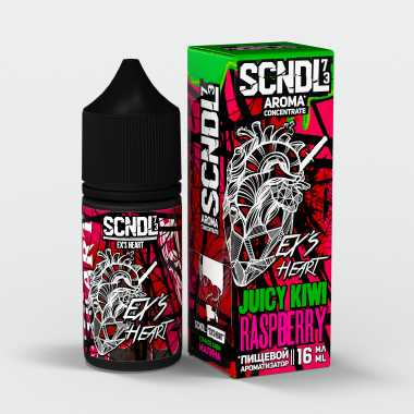 Ароматизатор пищевой SCNDL Ex's Heart - Сочное Киви Малина 16мл