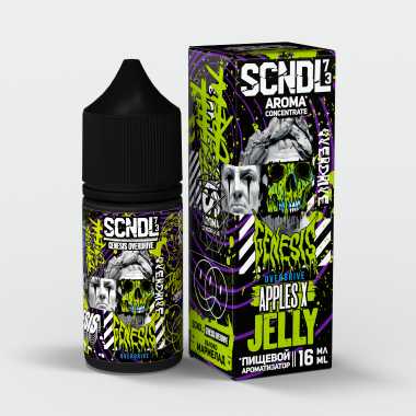 Ароматизатор пищевой SCNDL Genesis Overdrive - Яблоко Мармелад 16мл