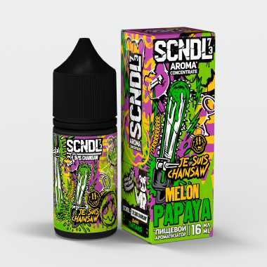 Ароматизатор пищевой SCNDL Je Suis Chainsaw - Дыня Папайя 16мл