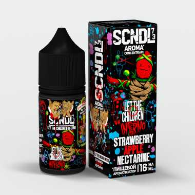 Ароматизатор пищевой SCNDL Let The Children Inferno - Клубника Яблоко Нектарин 16мл