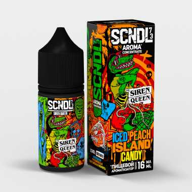 Ароматизатор пищевой SCNDL Siren Queen - Холодная Тропическая Персиковая Конфета 16мл