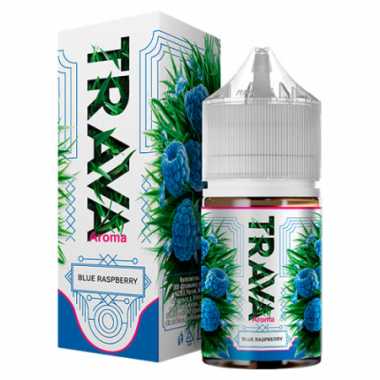Ароматизатор пищевой TRAVA BLUE RASPBERRY (Синяя малина) Объем 13 мл