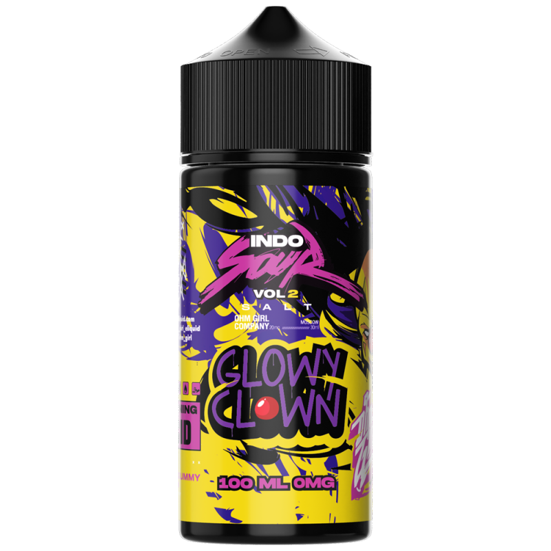 Фото и внешний вид — Indo Sour Vol2 - Glowy Clown 100мл 0 (м)